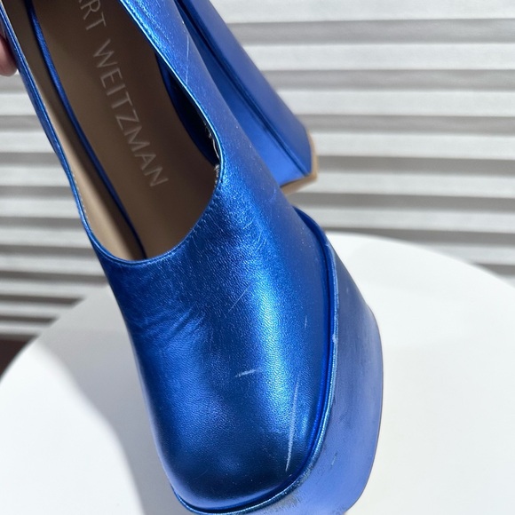 🌹STUART WEITZMAN🌹 Skyhigh 145 Platform Pump Size: 8.5 - Picture 13 of 15